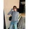 Top Base de Terciopelo con Cuello Alto Medio Andy para Mujer, Suéter de Punto Sin Costuras para Otoño e Invierno, Nueva Ropa Interior de Alta Gama 2026