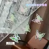 Acessórios de Unhas Borboleta Elfo Novo Transfronteiriços Atacado Meia Flor Fantasia Doce Colorido Borboleta Tridimensional Joias para Unhas