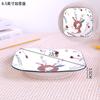 Venda por atacado cartoon todo o caminho você placa cerâmica louça cartoon plate set fawn cartoon fish plate dumpling plate