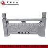 Granito Baluster Gergelim Baluster Branco Gergelim Cinza Granular Canal Baluster Jardim Paisagem Balaustre Relevo Baluster Pedra Baluster