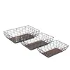 Cesta de Hierro Minimalista Cesta de Almacenamiento Cesta de Almacenamiento de Hierro Cesta de Almacenamiento para Juguetes y Artículos Varios Cesta de Almacenamiento para Gel de Ducha Cesta de Invitados para el Hogar