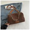 Bolso Estampado de Fresas para Mujer Nueva Moda Primavera y Verano 2024 Fresco Estilo Floral Bolso Cilindro Almohada Bolso de Hombro Cruzado