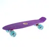 Cross Mini Cruiser Skateboard de 22 polegadas Novo Quatro Rodas Rodas que Piscam Plástico Formato de Peixe Skateboard Patinete Atacado