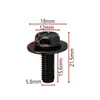 Dinghui é Adequado para Parafuso de Metal para Capô de Motor de Carroceria Gm Braçadeira de Porca em U J153+J202
