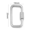 Hebilla de Conexión de Acero Inoxidable Corazón Pequeño Estrella de Cinco Puntas Ovalada Rectangular Galvanizado Conservante del Color Accesorios para Pulsera Collar DIY