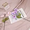 Flores de Peonía Artificiales con 4 Flores Grandes para Decoración de Bodas, Arreglo de Arco para Área de Bienvenida y Arreglos Florales para Fotografía