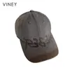 Gorra de béisbol estilo americano retro con letras antiguas lavadas, de ala ancha, con cabeza grande, pequeña, de parte superior suave y lengüeta de pato para hombre.