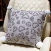 Almohada de Corazón Dopamina Cojín para Asiento de Sofá en Casa Cojín Cuadrado Suave de Alta Elasticidad Cojín para Silla de Oficina