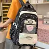 Mochila para niñas, moderna, adecuada para estudiantes de primaria, secundaria y preparatoria, gran capacidad, versátil, simple, mochila ligera