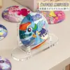 Soporte Base para Tarjetas de Acrílico Soporte de Escritorio para Tarjetas Soporte de Tarjetas Estante de Exhibición para Almacenamiento