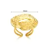 Europa y Estados Unidos joyería transfronteriza nicho diseño de moda sentido del diseño anillo de arco geométrico anillo articulado anillo anillo anillo anillo anillo anillo anillo exageración anillo abierto