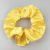 Nueva tienda de dos yuanes suministro estilo coreano banda para el pelo cuerda para el pelo de intestino grueso banda para el pelo ins banda grande de satén para el pelo venta al por mayor de fábrica