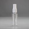 Venda por atacado 30ml 50ml 100ml spray frasco maquiagem perfume sub-garrafado PET garrafa de plástico transparente