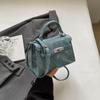 Bolsos Nicho Populares de Primavera y Verano para Mujer 2024 Nuevo Estilo Versátil Bolso Cruzado Ins Moda Mini Bolso Kelly