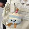 Lindo Peluche de Hamburguesa y Papas Fritas de Dibujos Animados, Muñeco de Comida Gourmet, Llavero Colgante, Muñeco para Máquina Vending al Mayoreo