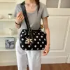 Bolso Tote Grande de Lunares de Nicho Estilo Coreano, Bolso de Hombro Moderno y de Moda, Versátil para el Trabajo Diario y Uso Casual, Bolso de Axila