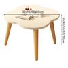 Mesa Pequeña Dormitorio Sala Mesa de Café Nuevo Estilo 2024 Apartamento Pequeño Mesa Creativa para Ventana Bahía Mesa Redonda Pequeña de Lujo Ligero Mesa de Té para Balcón