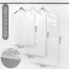 En stock cubierta de polvo para traje de cremallera no tejida tintorería hotel bolsillo colgante desechable logo