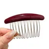 Peine elegante y voluminoso para mujer, creando un look dulce y encantador con un pasador de lazo, perfecto para un peinado alto y versátil, nuevo peine y accesorios para el cabello 2026