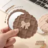 Espejo Pequeño de Doble Cara Tipo Galleta Espejo de Maquillaje Plegable para Mujeres Bolsillo de Solapa de Equipaje de Mano Pantalones Espejo Redondo de Mano de Plástico Mini