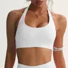 Sujetador Deportivo Cruzado sin Espalda con Cuello Halter, Transpirable y de Diseño Atractivo en la Espalda para Correr, Fitness y Yoga
