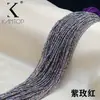 Jintuo Extra Pequeño 2mm Cuentas Facetadas de Cristal Hilo de Algodón Cadena DIY Hecho a Mano Borla Collar Pulsera Materiales
