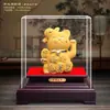 Nuevo anuncio cachemir oro arena gato de la suerte Adornos de la suerte apertura de negocio creativa regalo para cajero adornos