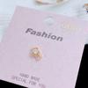 Kana Mina Design de Personalidade Nicho Parafusos Pregos de Orelha Ins Doce Legal Fashionável Banho Pregos de Orelha