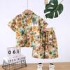 Camisetas Infantis Verão Manga Curta Tops para Meninos Roupas de Bebê Roupas Infantis Estilo Hong Kong Casual Tendência Atacado para Crianças Pequenas e Médias