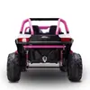 Nuevo coche eléctrico para niños de cuatro ruedas doble para sentarse adulto grande todoterreno control remoto juguete para bebé para niños
