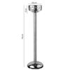 Soporte para Cubitera de Acero Inoxidable Recepción de Boda Bandeja para Dulces Soporte de Exhibición Cubitera para Champán Soporte para Jarrón de Hogar Enfriado con Hielo Moderno Simple