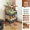 Estante de almacenamiento para snacks estante de almacenamiento móvil de pie para dormitorio mesita de noche sala de estar organizador gabinete de almacenamiento multicapa carrito pequeño para huecos