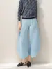 Pantalones de Diseño Especial Miyake para Mujer Verano Nueva Llegada talla extra Mujer Sueltos Sueltos Casual Pantalones de Pierna Ancha Finos