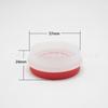 Cubierta de plástico Futeng fábrica venta al por mayor 57mm cubierta de rosca de pegamento cubierta de plástico adhesivo de PVC pegamento químico cubierta de plástico
