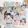 Lindas Pegatinas de Gel Estilo Coreano de Hello Kitty Dibujos Animados Chica Dibujo Gato Kitty Nuevo DIY Teléfono Tableta
