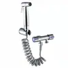 Fornecedor Original de Pistola de Pintura em Aço Inoxidável 304 Atacado Conjunto de Pistola de Spray para Bidê de Banheiro, Jato de Água Potencializado para Descarga