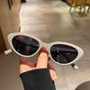 Gafas de sol de cara pequeña con forma de ojo de gato de viento 2025, nuevas gafas de sol para chicas dulces y amargas europeas y americanas, estilo femenino Ins, celebridades de Internet Hola