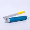 Pistola de graxa para reparo de automóveis caminhão escavadeira manual pressão única lubrificador transparente lagarta haste única tipo zíper pistola de graxa