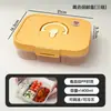 Lonchera Portátil para Trabajadores de Oficina, Lonchera Compartimentada Apta para Microondas, Recipiente Crujiente Multiusos de Grado Alimenticio, Lonchera Portátil