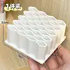 Suporte de Armazenamento Multifuncional de Tubo Macio Ondulado para Desktop, Porta-armazenamento de Pomada e Medicamentos, Organizador de Compartimento para Tubos Macios de Cosméticos