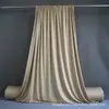 Boda Tela Elástica de Doble Cara Seda de Leche Diseño Salón de Bodas Cortina de Techo Negra Coreana Tela Decoración Escenario
