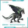 Simulação Batalha Ocidental Warcraft Cavaleiro Mítico Decoração Modelo Dragão Chinês Monstro Polvo Demônio de Gelo Boi de Pedra Monstro Pantera Negra