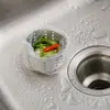 Pantalla de filtro de fregadero desechable, lavabo de cocina, bolsa de drenaje de residuos anti-atascos, bolsa de corte de aguas residuales de cocina, red