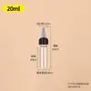 Botella de Gel Transparente al por Mayor 60ml100ml Botella con Punta de Plástico Botella Dosificadora de Pigmento PET Botella Exprimible de Tinta