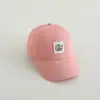 Gorra Chenjing para Niños Primavera y Otoño Nuevo Estilo Coreano Bordado de Letras Gorra de Béisbol para Niño Sombrilla para Exteriores Sombrero de Protección Solar para Niña