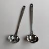 Cuchara para sopa de restaurante, moderna y sencilla, de acero inoxidable 304, para cocina doméstica, olla caliente, cuchara para sopa, colador, cuchara para olla caliente, cuchara con agujero para colgar