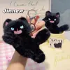 Venda quente desenho animado fofo animal de estimação de pelúcia com cabelo frito pingente de boneca rede popular acessórios para pendurar na bolsa gatinho com cabelo frito presente atacado
