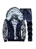 Transfronterizo [Ventas Directas de Fábrica] Transfronterizo Código Europeo de Amazon D62 Traje Espeso de Terciopelo de Invierno T66 Comercio Exterior Plus