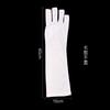 Guantes de Protección UV para Uñas, Previenen la Decoloración de Manos, Antideslizantes, Resistentes al Calor, Guantes sin Dedos para Fototerapia