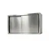 Gabinetes de Pared de Acero Inoxidable Gabinetes de Almacenamiento de Pared para Cocina Colgantes para Comedor de Hotel Balcón Almacenamiento Colgante Almacenamiento de Especias Gabinetes de Pared